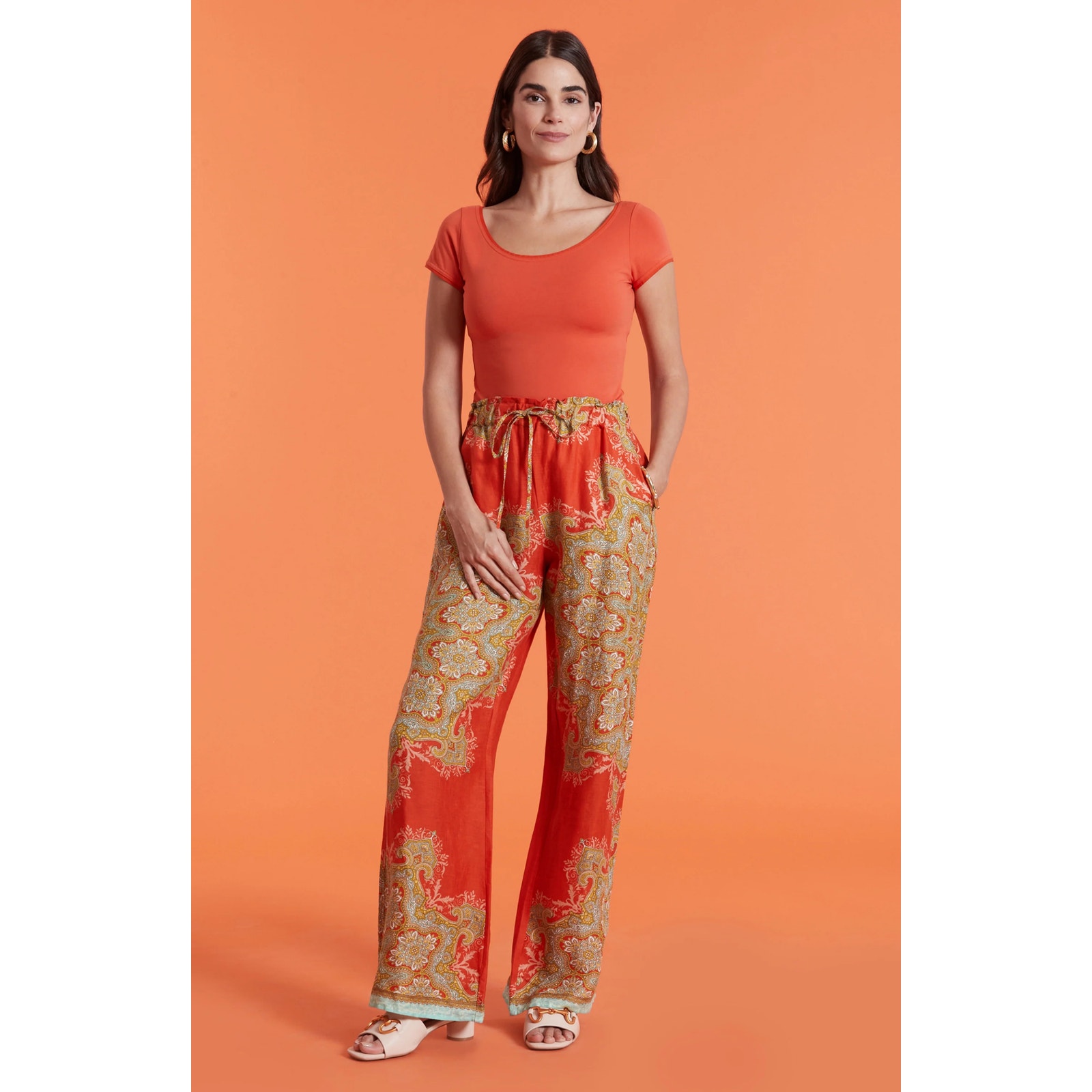 Tyler Boe Nwt Palmer Linen Pant Size Small